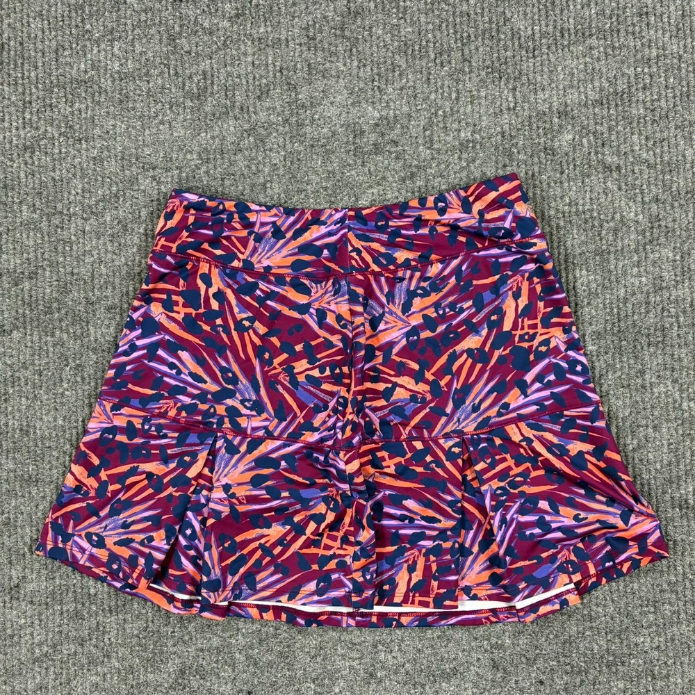 Reel Legends Reel-Tec Performance Skort Womens Size Small Tropical Print
